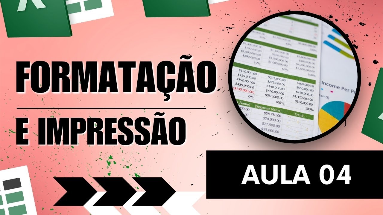 Como Formatar uma Tabela e Ajustar a Impressão no Excel | Aula 04 - Curso de Excel Básico Gratuito