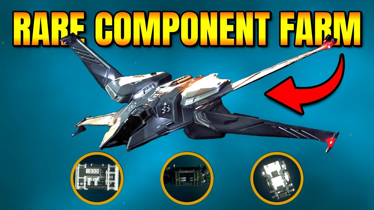 How To Farm Rare Ship Components As a Beginner! 4.5 Star Citizen