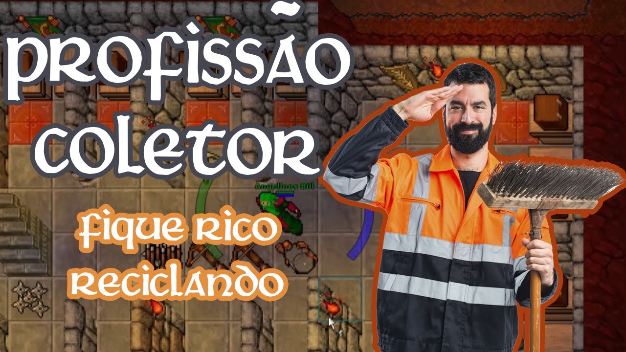 Como GANHAR DINHEIRO no TIBIA apenas RECICLANDO sem PERIGO sendo FREE ACCOUNT - #tibia #dicas #free