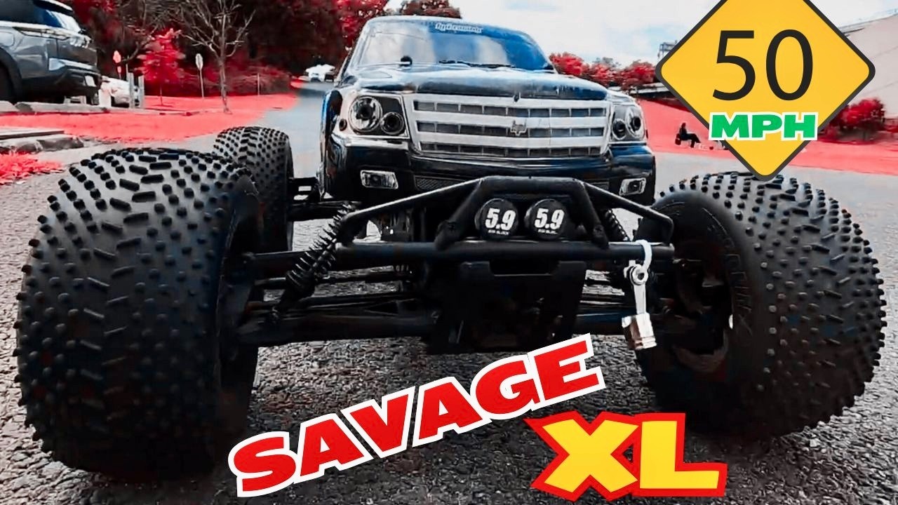 Мой Savage XL в стандартной комплектации достиг скорости 50 миль в час — посмотрите, как я это сд...