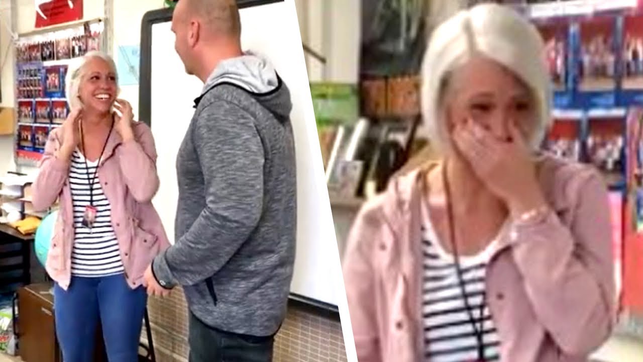Los alumnos enloquecen cuando el profesor confirma los rumores: ¡sí tiene un romance con una colega!