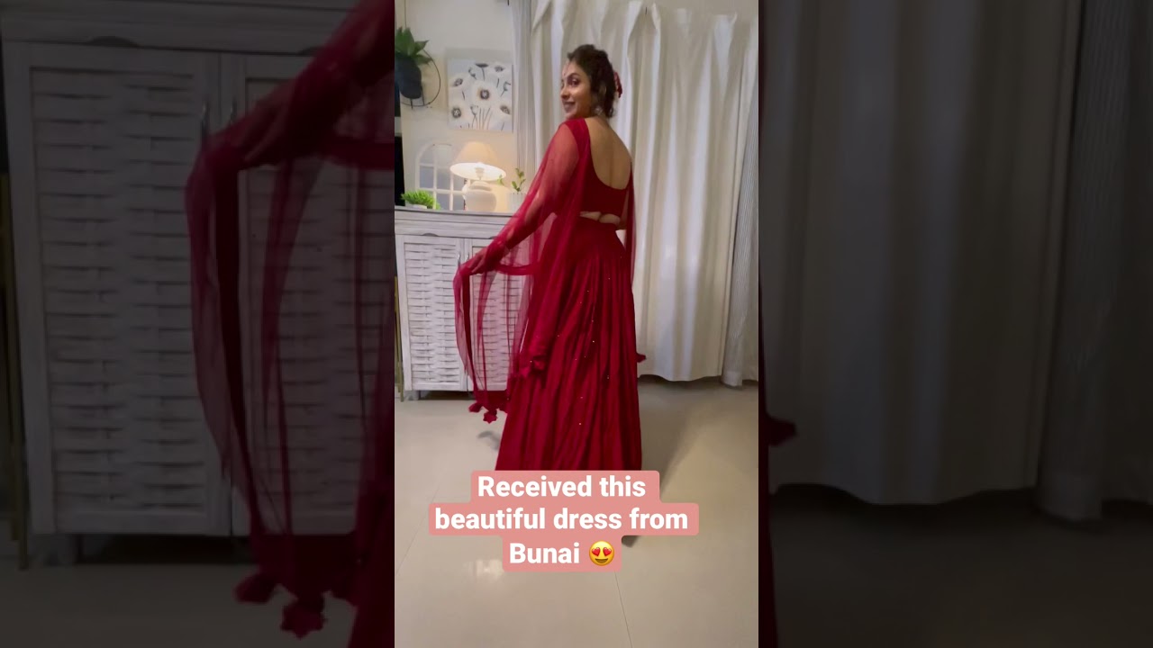 Dreams do come true !! #shorts#grateful#karwachauthspecial#youtubeshorts#bunaai#lehenga