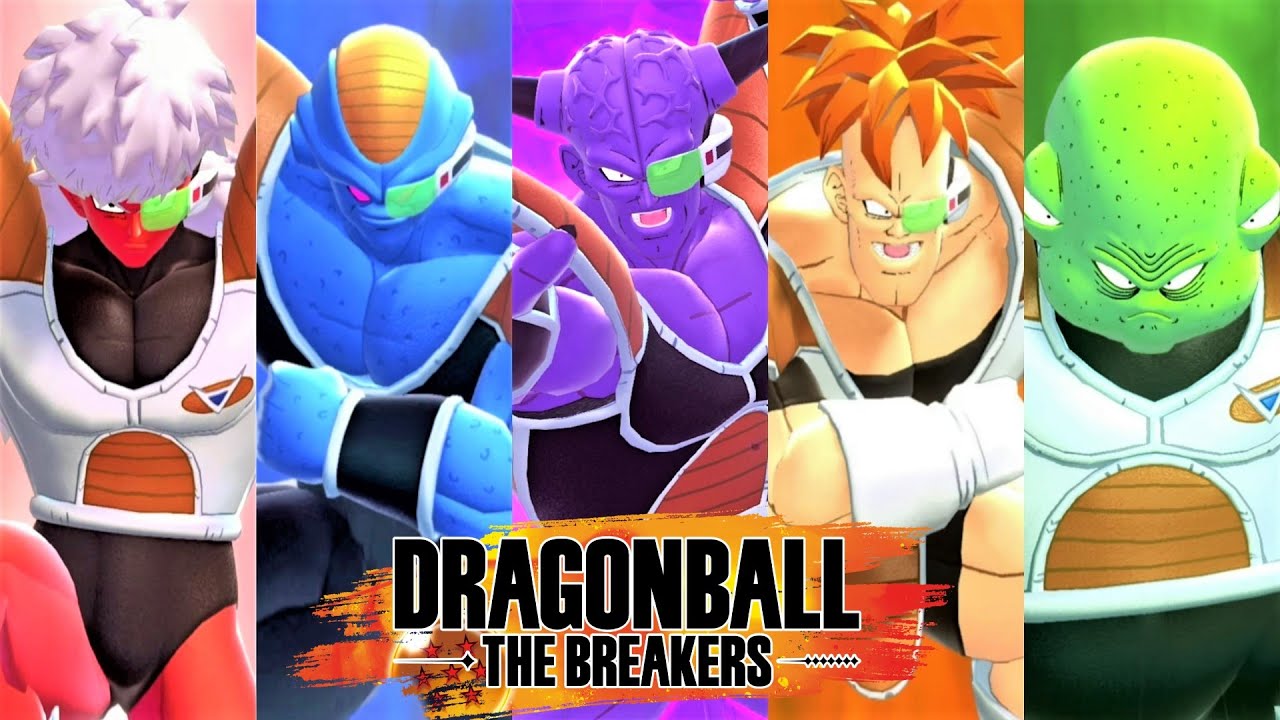 Dragon Ball The Breakers - The Ginyu Force Full Moveset Showcase (Season 3 Update)