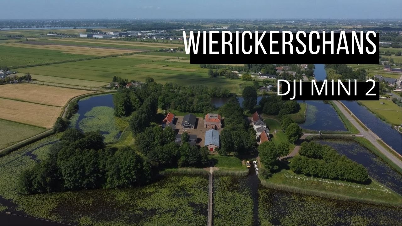 Fort Wierickerschans by drone [4K] | DJI Mini 2