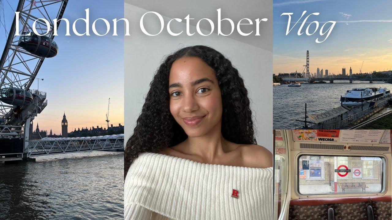 London October Vlog / Come with me to Oxford Street, Covent Garden and South Bank