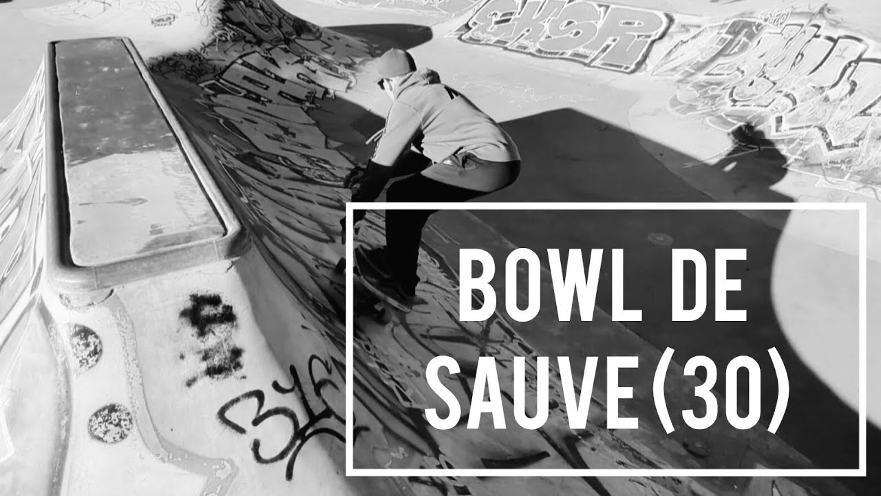 Surfskate Skatepark snake bowl de Sauve  (Gard 30)