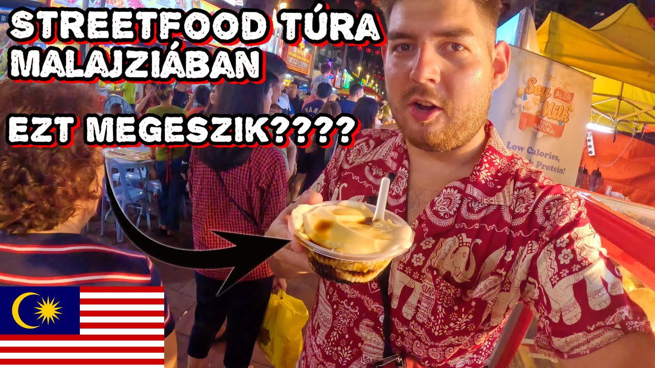 FELZABÁLTAM Kuala Lumpurt - Mindent Is Megettem 🇲🇾 Malajzia