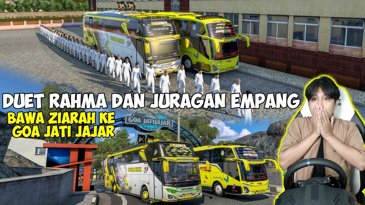 DUET RAHMA DAN JURAGAN EMPANG BAWA ZIARAH KE GOA JATI JAJAR INI SERU MALAH FULL BASURI