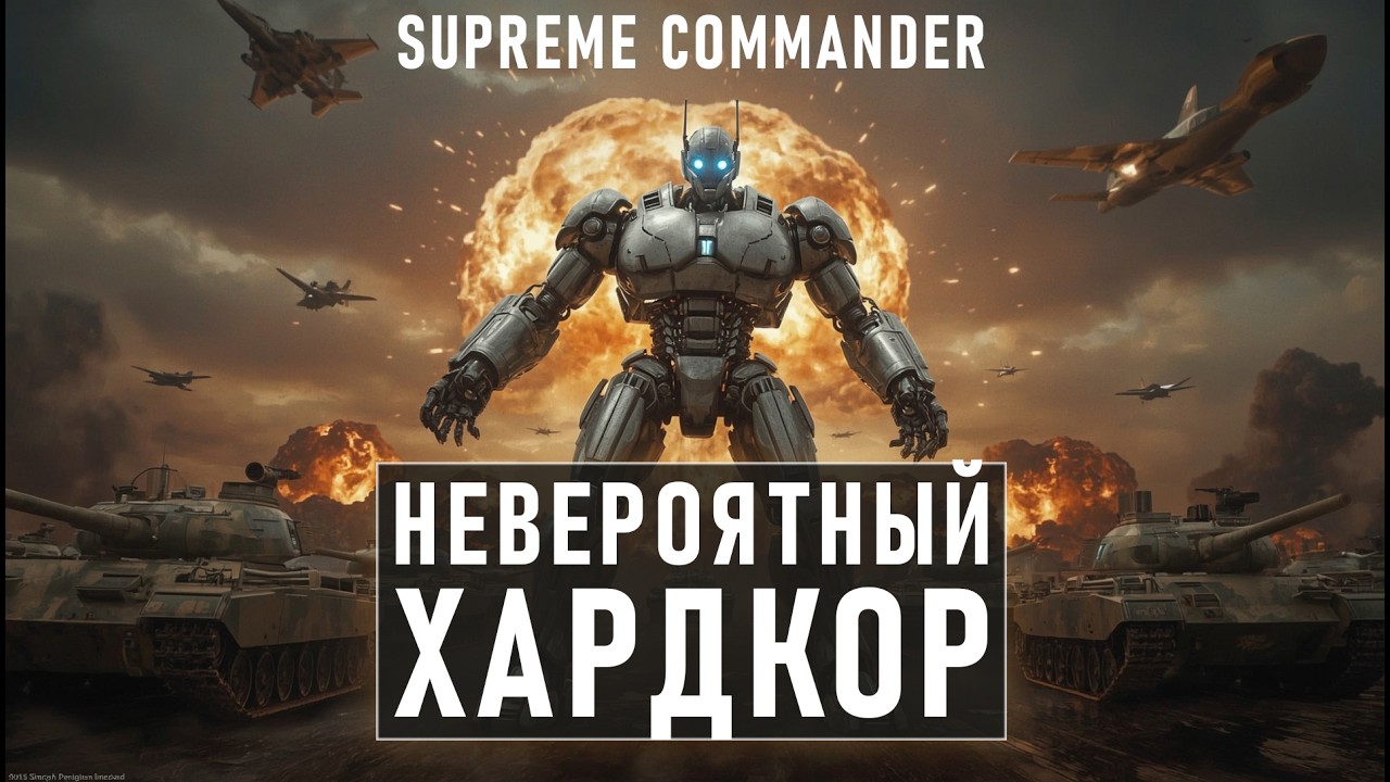 НЕВЕРОЯТНЫЙ ЧЕЛЛЕНДЖ СУПЕР ВЫЖИВАНИЕ В SUPREME COMMANDER