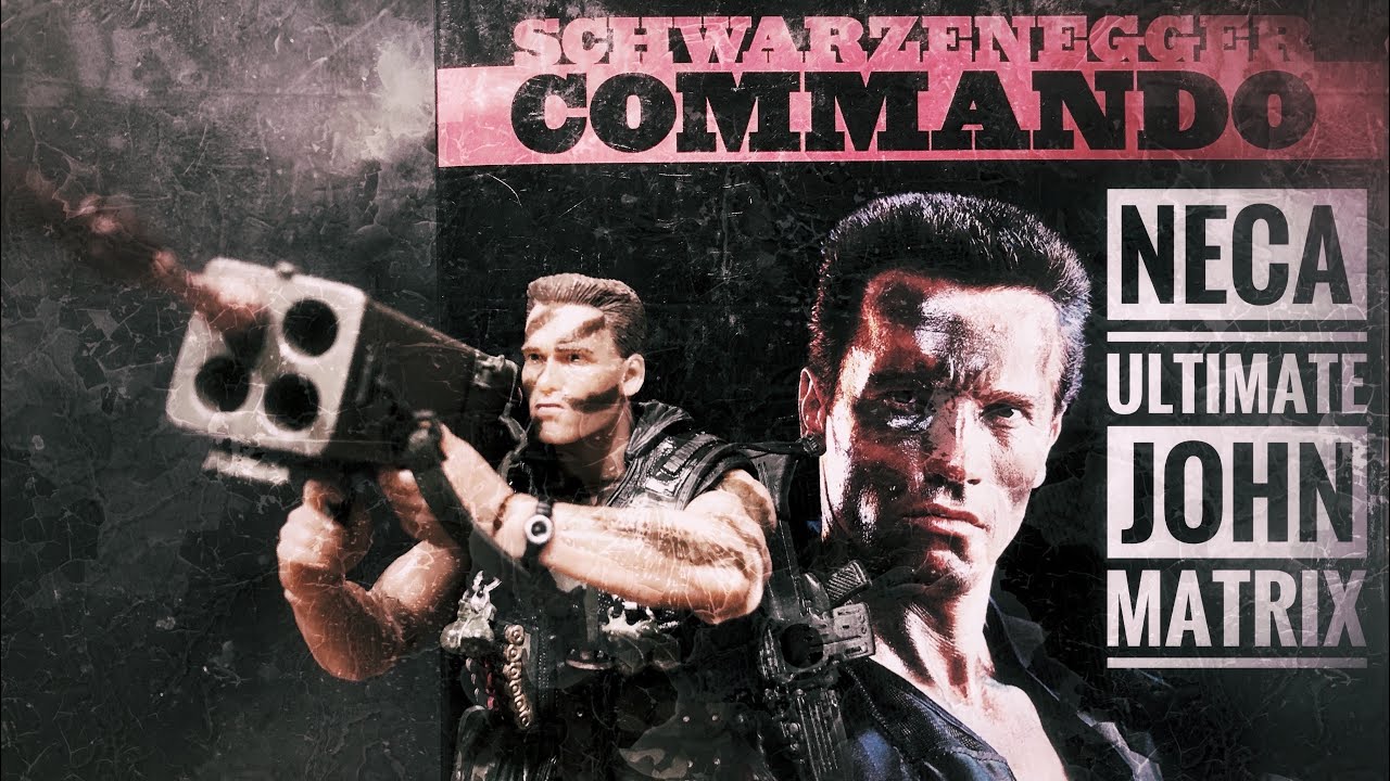 NECA Commando Ultimate John Matrix Figure Review