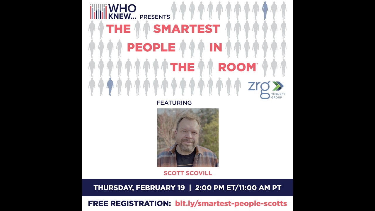 The Smartest People In The Room - Scott Scovill