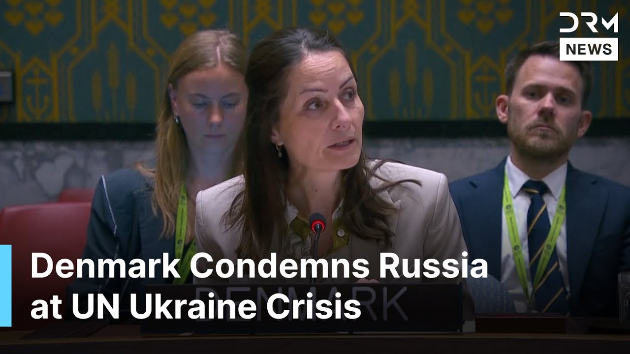 JUST IN: Denmark Condemns Russia at UN Security Council Over Ukraine Crisis | AC15
