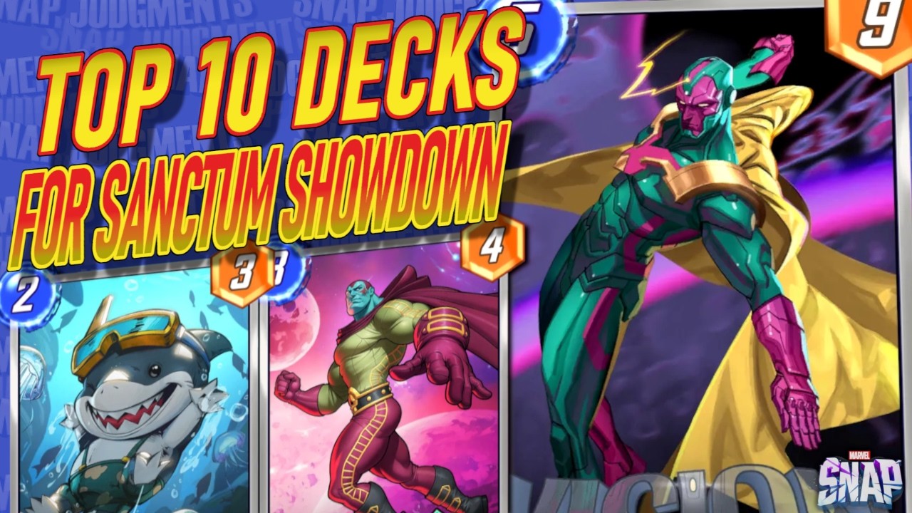 10 Best Decks in Sanctum Showdown! These Win Rates are ABUSRD! Marvel Snap