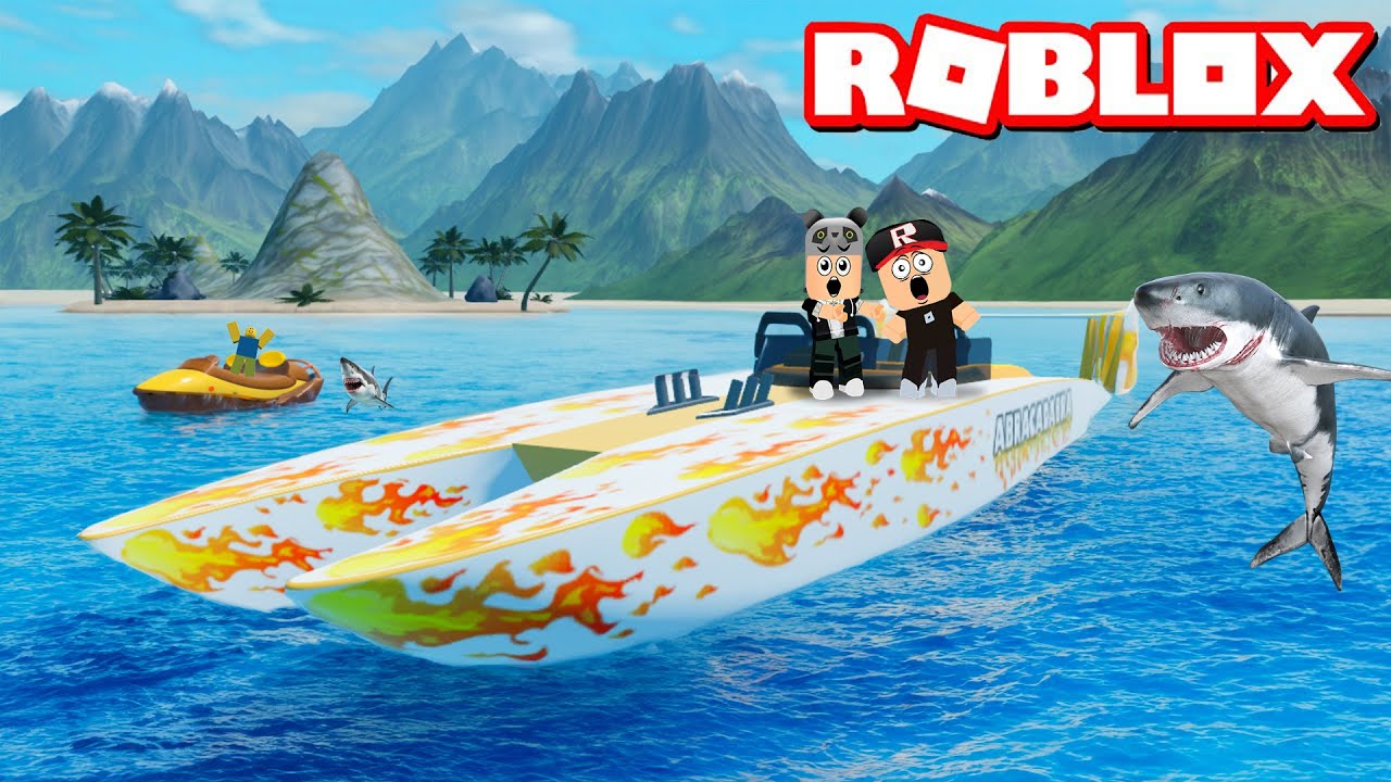 Hız Botu Aldım!! Köpek Balığı Oyunu - Roblox