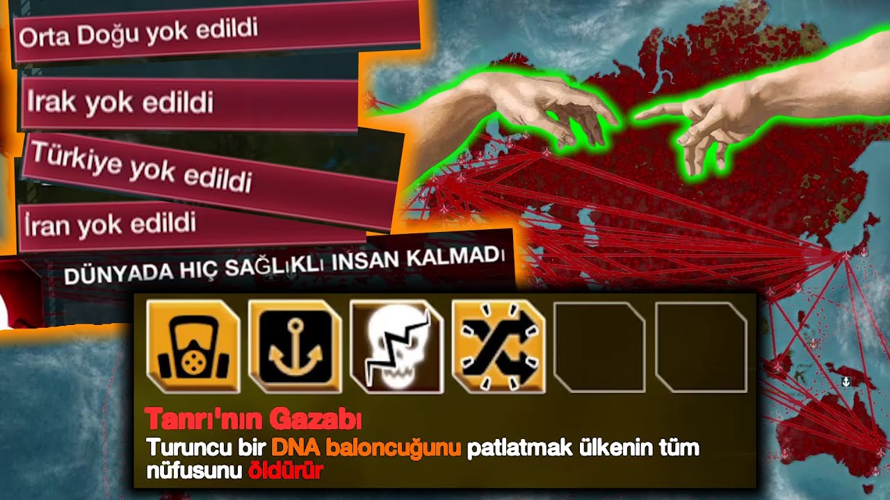 Plague Inc - Tanrının gazabı Orta Doğuyu vurdu! (Outbreak: Seans 16) [Türkçe]