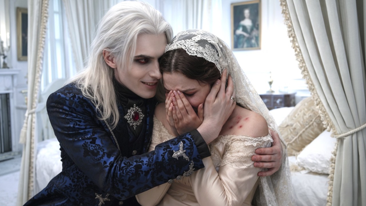 She Entered the Marriage Afraid of the Vampire King… Until He Discovered the Secret She Tried to Hid