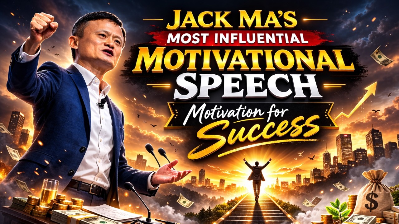 Jack Ma’s Most Influential Motivational Speech | Smart Money Mindset