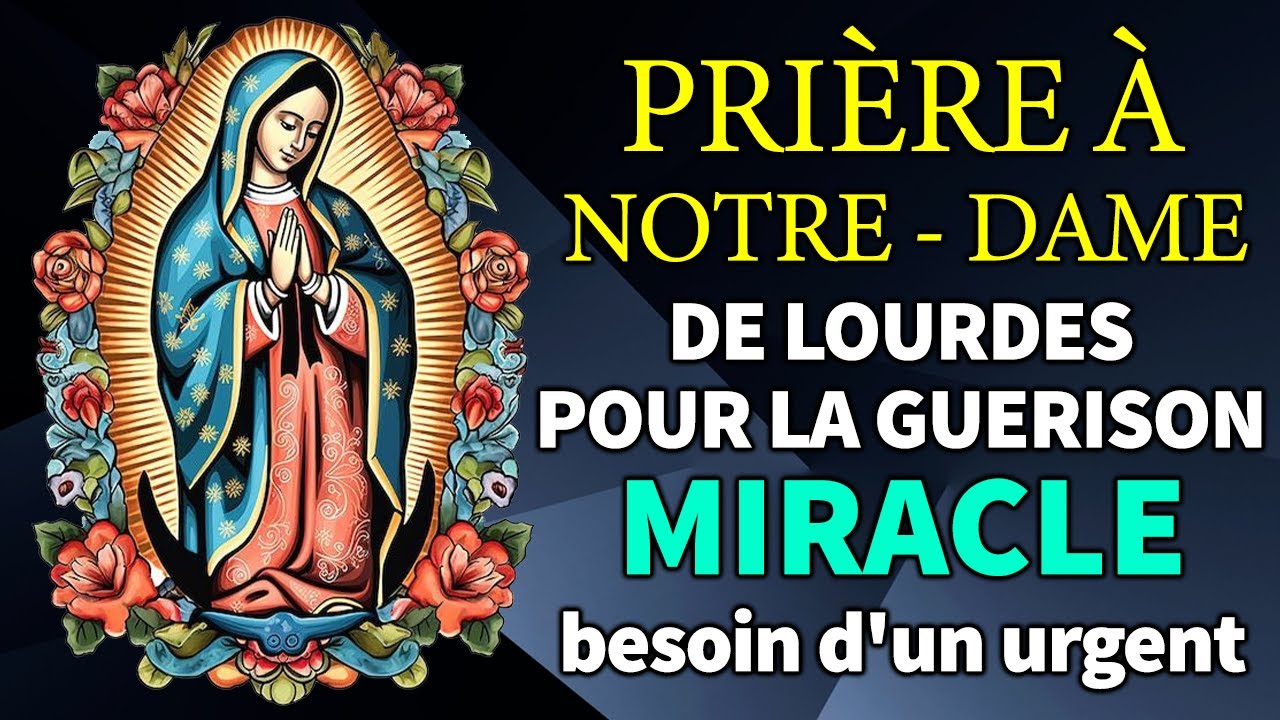 Prière MIRACULEUSE à NOTRE DAME de L'impossible ✨ Pour TOUS CEUX qui ONT BESOIN d'un MIRACLE urgent