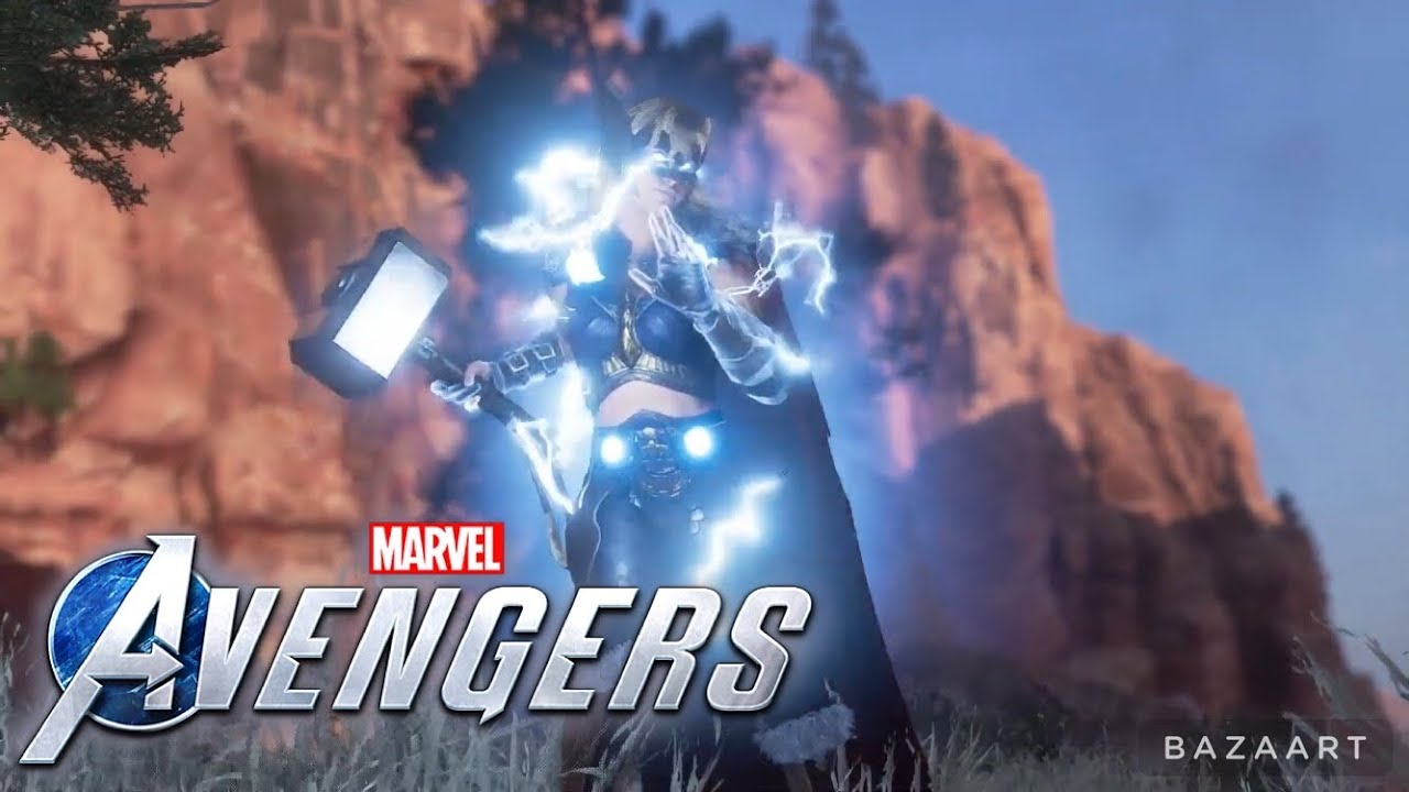 Heroic Gauntlet With Jane Foster - Marvel's Avengers Game (HD60FPS)