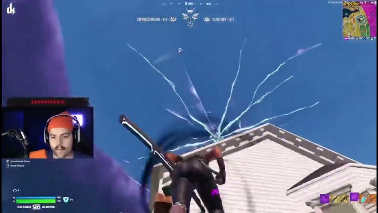 Tfue Runs into Dakotaz in Fortnite