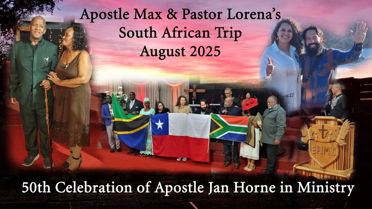 Apostle Max & Pastor Lorena   Visit SA
