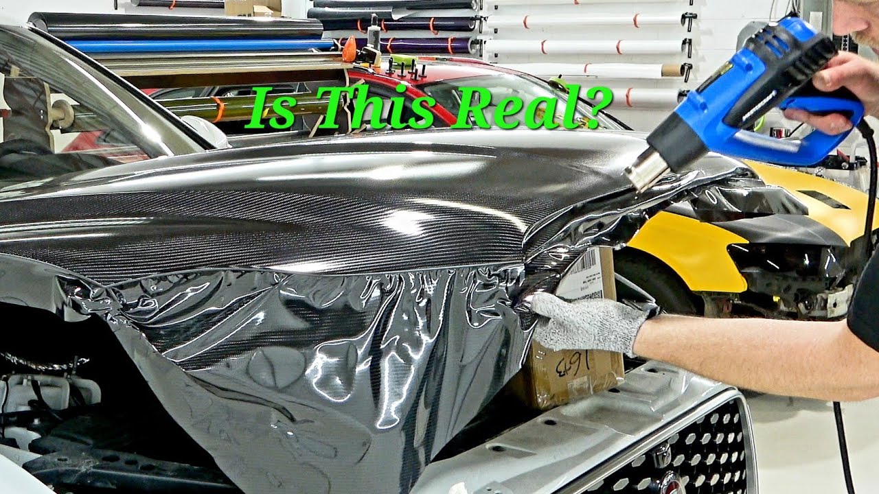 Most Realistic Carbon Fiber Wrap I've Seen!