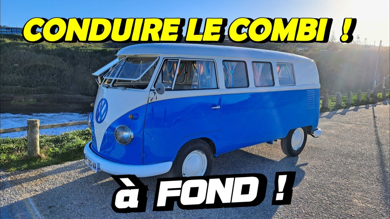CONDUIRE À FOND LE COMBI T1 DES ANNEES 60 ! ça fait quoi ?