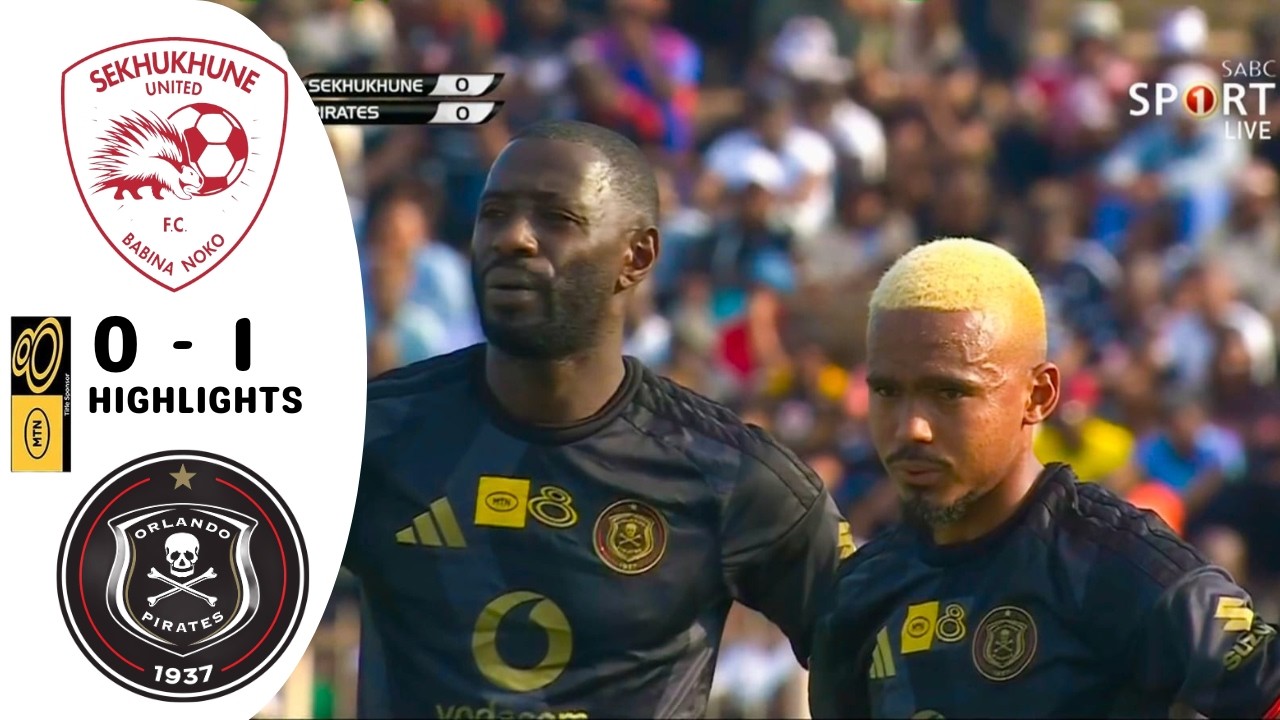 Sekhukhune United vs Orlando Pirates 🔥 | MTN8 2026 | Match Highlights & Goals