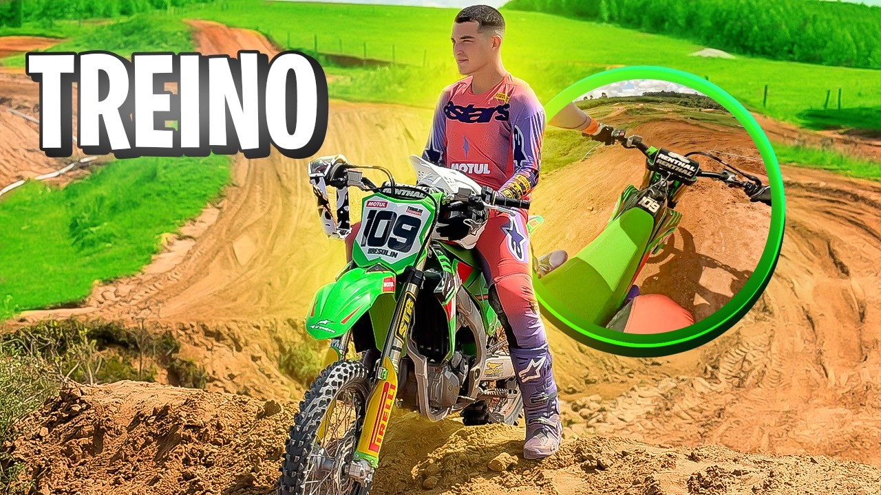 PENÚLTIMO TREINO COM ESSA KX450 / AGUARDEM OS PRÓXIMOS CAPÍTULOS 🫣