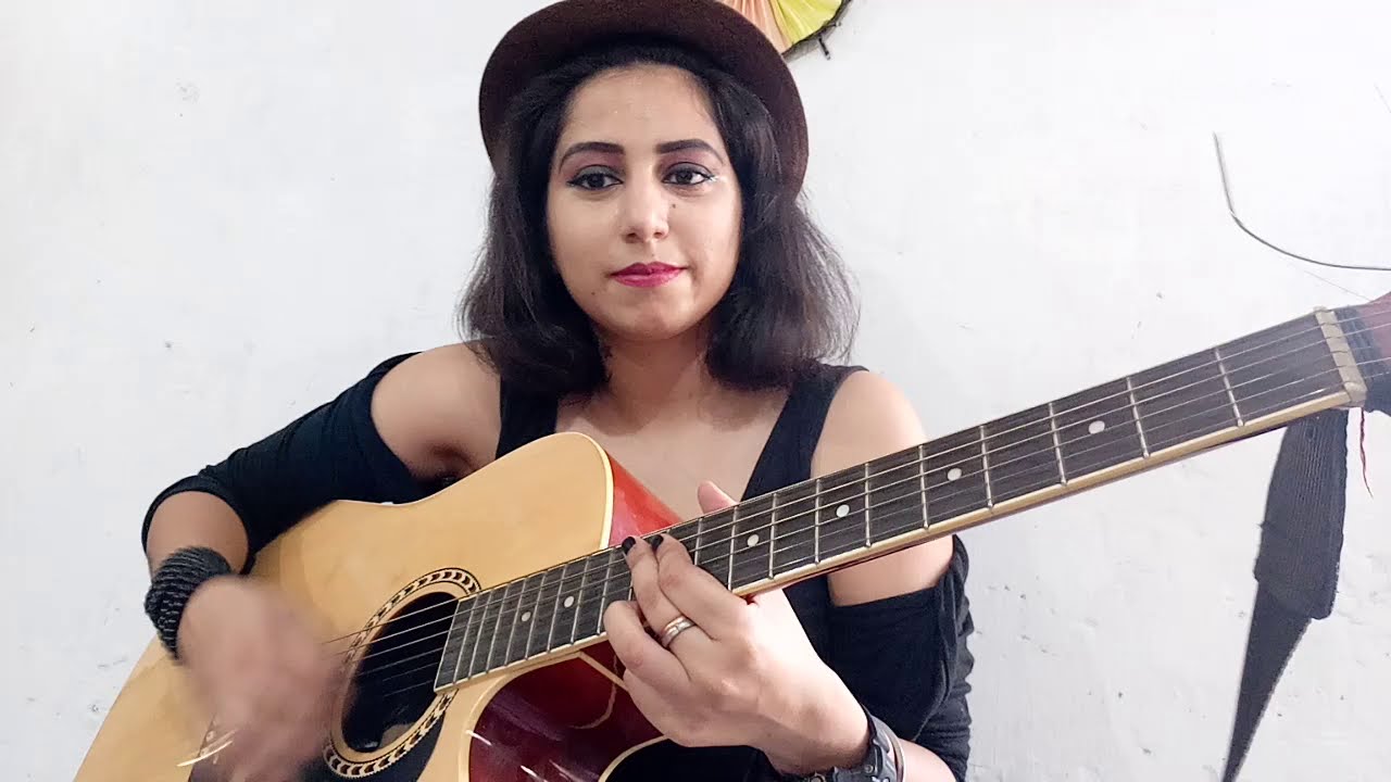 Gratitude | Amin Toofani Female Guitar Rhythm Cover By Sakshi chauhan