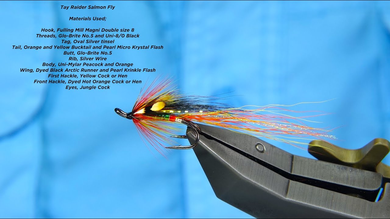 Tying the Tay Raider Salmon Fly with Davie McPhail