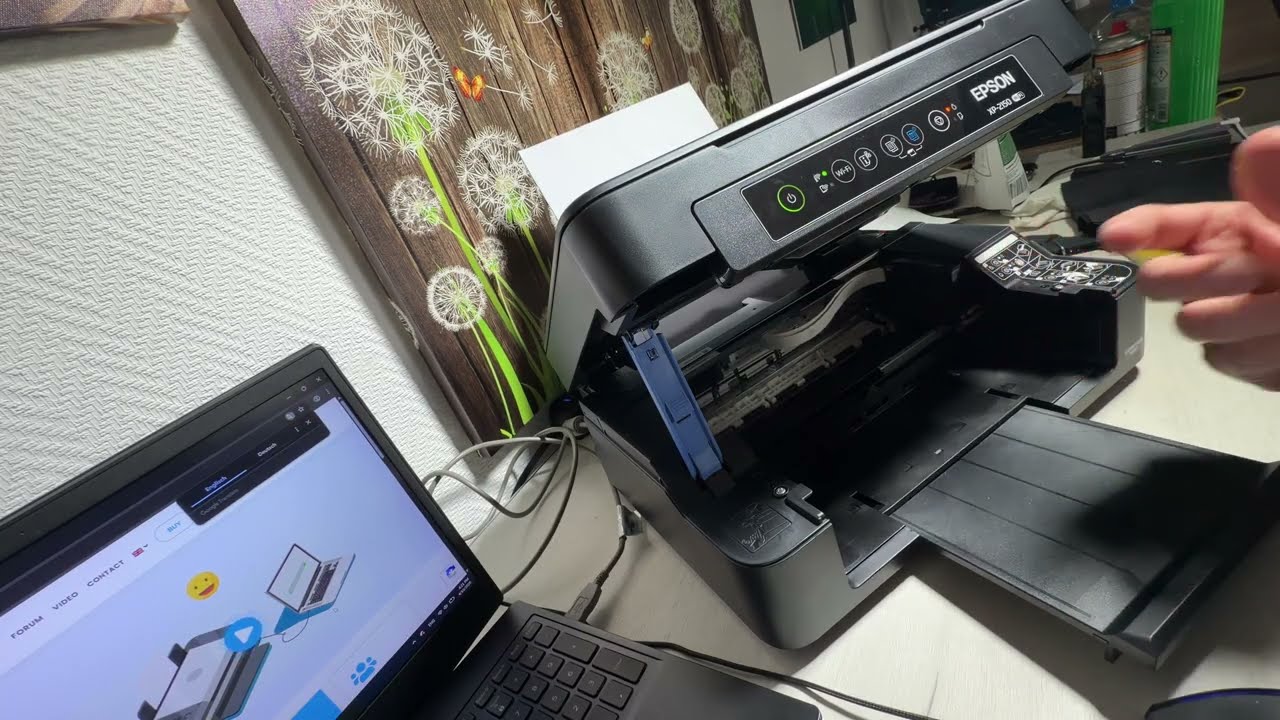 Epson (XP-2150 Expression Home) Firmware Flash Guide ⚡How to Make Your Printer Chipless with INKCHIP