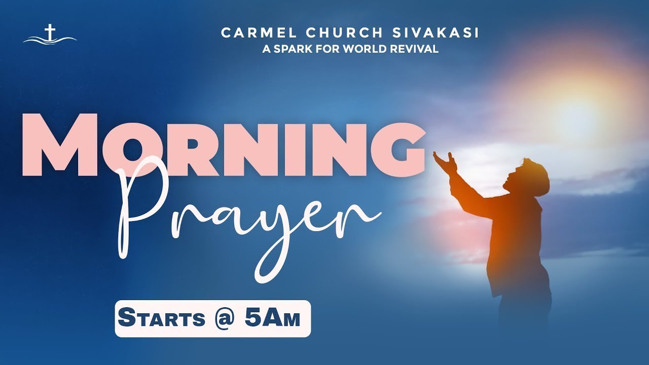 🔴Morning Prayer | 13 - Feb - 26 | Pas. Jaspher Earnest| Carmel Church Sivakasi