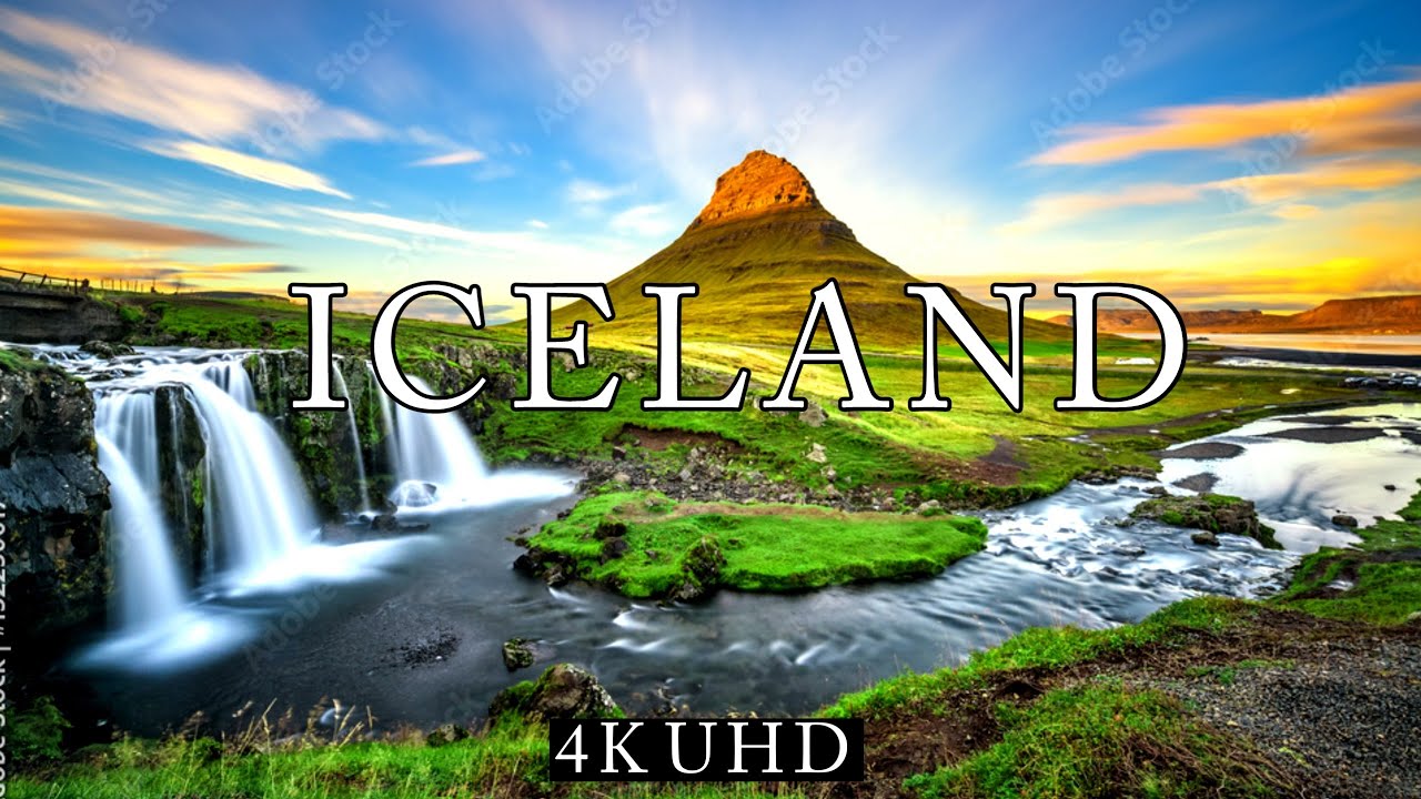 Iceland 4K - Scenic Relaxation Film With Meditation Music - 4K Video Ultra HD