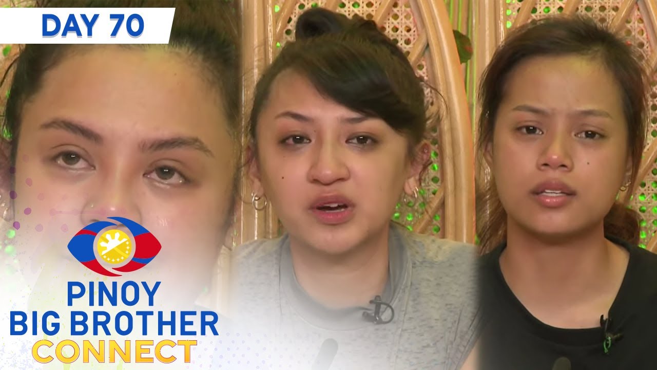 Day 70: Alyssa, Gail at Ella, naglabas ng sama ng loob matapos maging nominado | PBB Connect