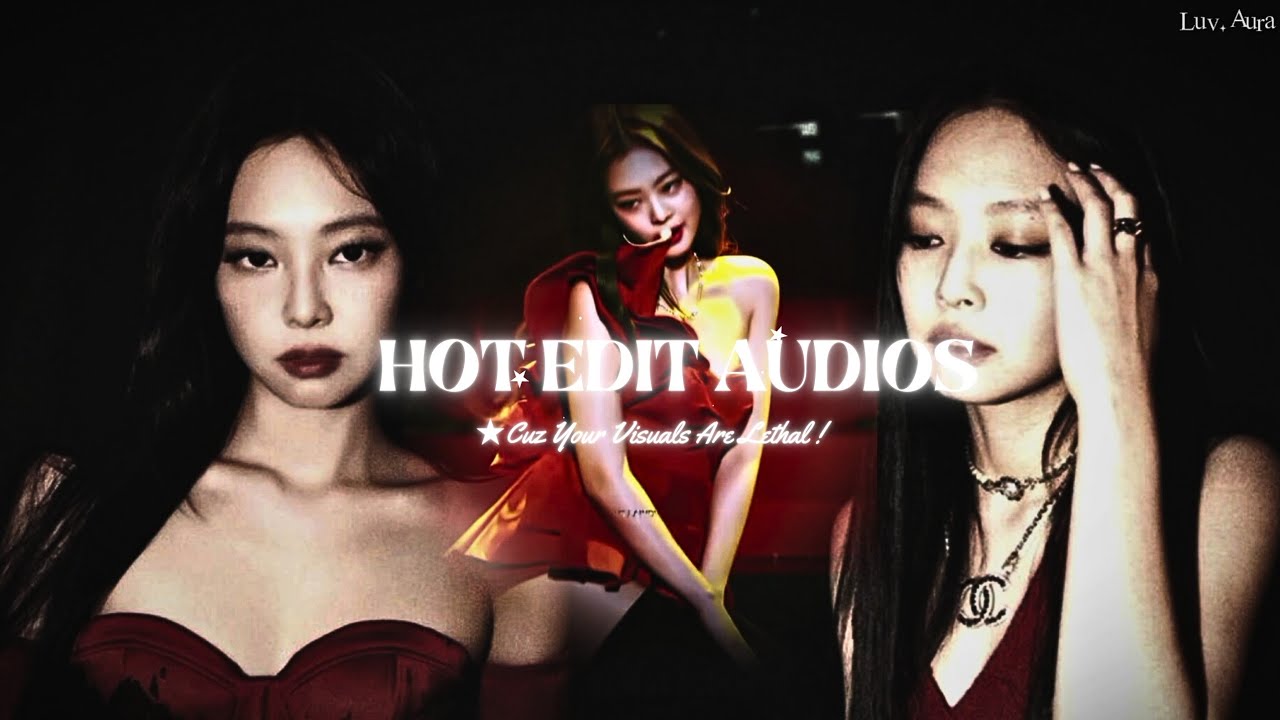 Edit Audios Cuz Your Visuals Are Lethal❤️‍🔥+ timestamps (ft.my ult biases)  #editaudio #playlist