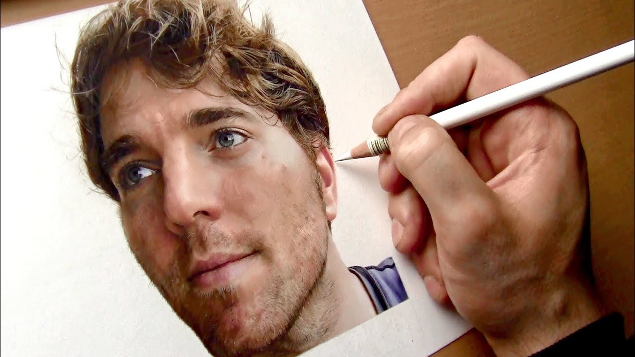 Drawing SHANE DAWSON || Colored Pencil Portrait