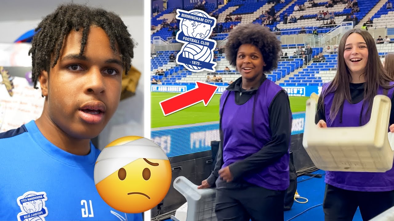 LORENZO INJURY UPDATE + SIENNA BECOMES BCFC BALL GIRL!