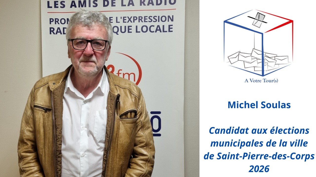 Michel Soulas   Elections municipales de la ville de Saint Pierre des corps 2026 1080 v2