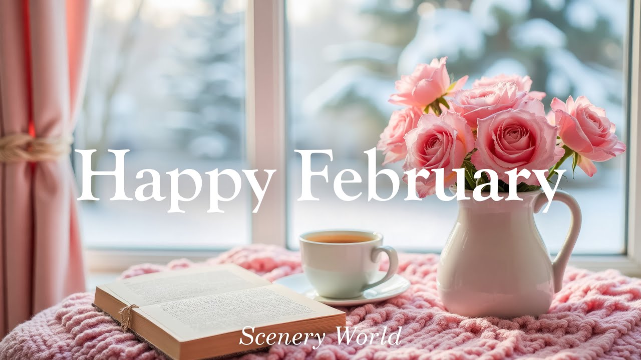 2월 아침의 작은 행복 — 편안함을 주는 피아노 연주 🌸 Happy February | Scenery World