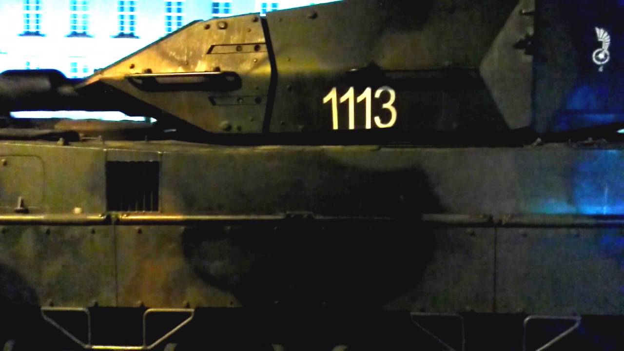 Czołg Leopard 2A5 - załadunek