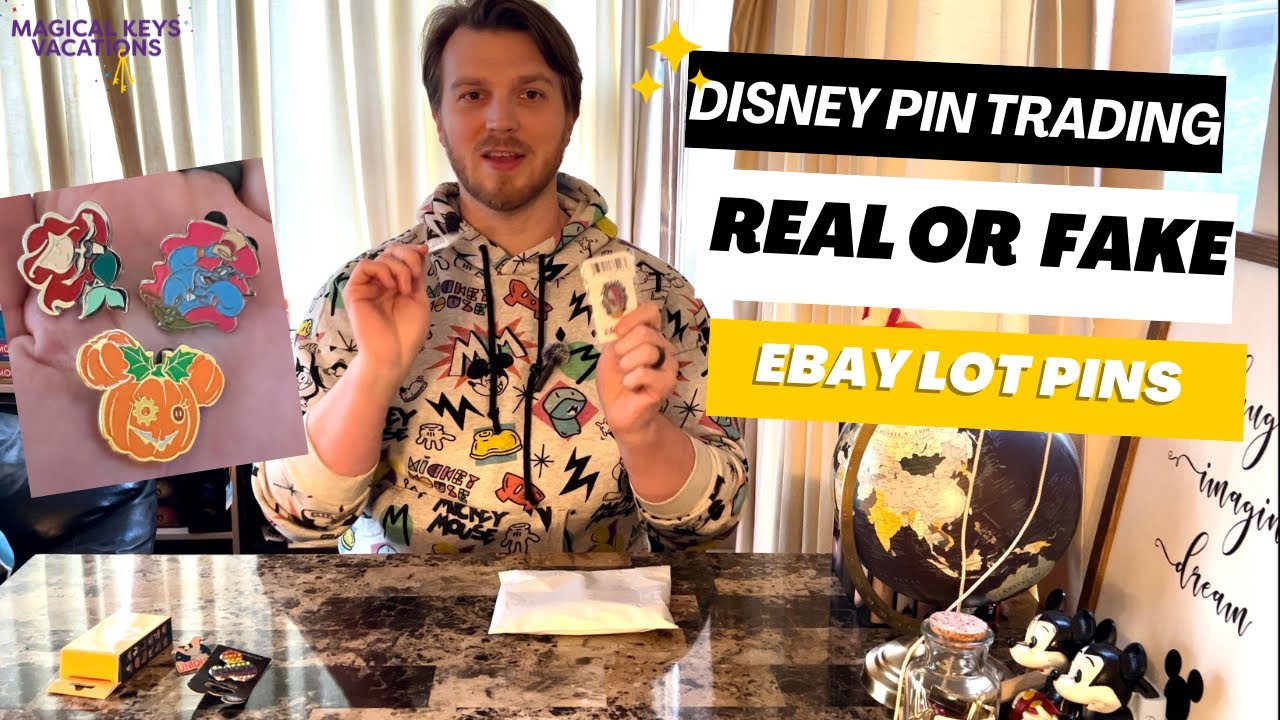 DISNEY PIN TRADING | GETTING PINS OFF EBAY  | REAL OR FAKE?