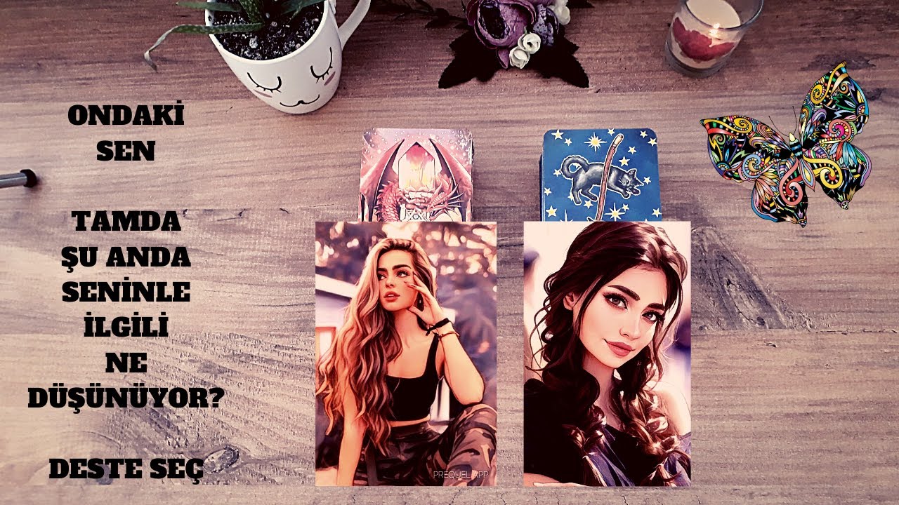 Ondaki Sen💯Tamda Şu Anda Seninle İlgili Ne Düşünüyor🔮 #tarot #desteseç