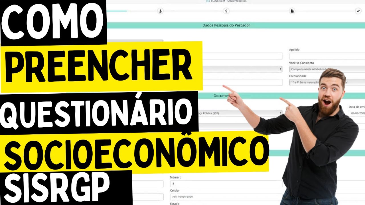 SOLICITAR RGP CARTEIRA DE PESCADOR
