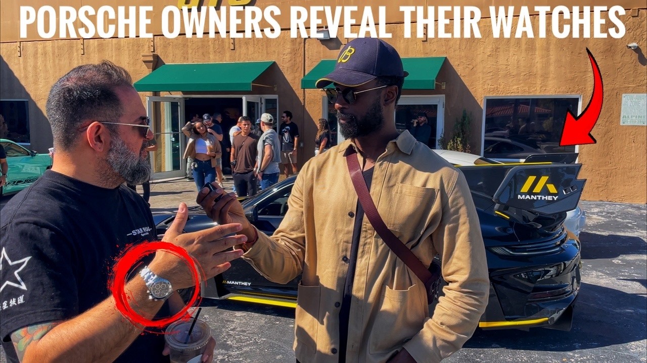 I Asked Porsche Owners What Watch They Wear (Miami Cars & Coffee)