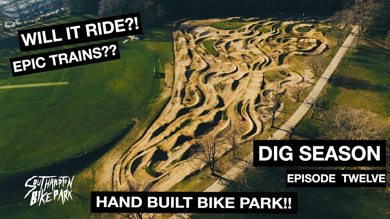 MTB TRAIL BUILDING + BIKE PARK FIRST RIDE 2021?!
