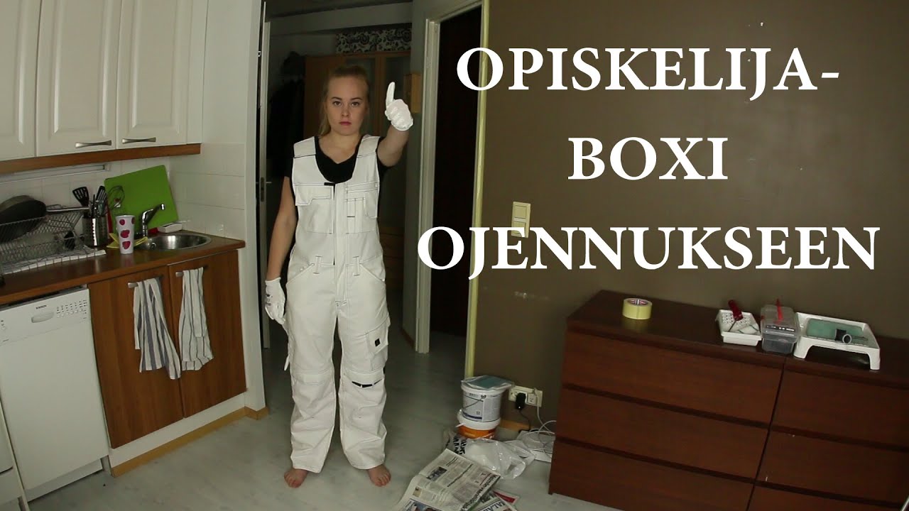 OPISKELIJABOXI OJENNUKSEEN | seinän maalaus