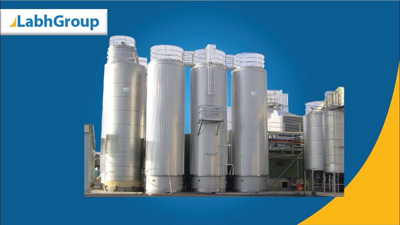 Bulk milk storage tank | High capacity stainless steel bulk milk storage tank | Labh Group