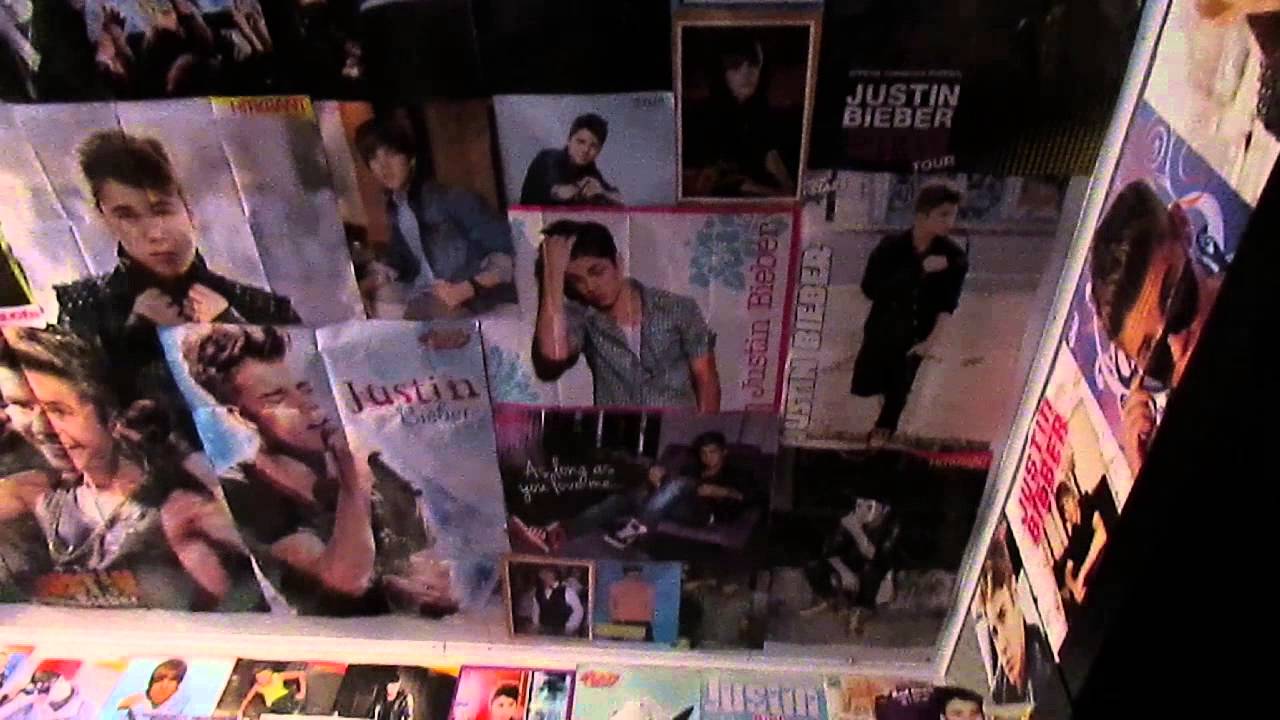 Justin Bieber room tour :)