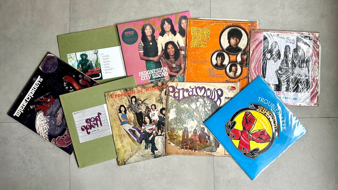 Indonesian Psychedelic Rock #70s #vinyl #record